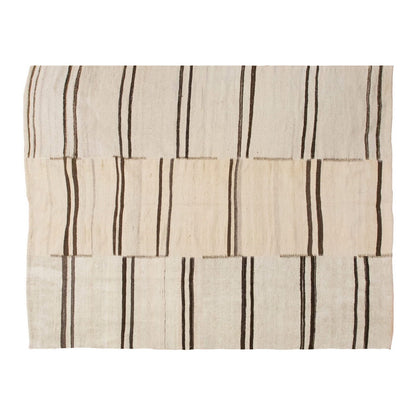 Neutral Kilim 5'11" x 7'5" feet 180 x 225 cm
