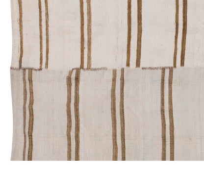 Neutral Kilim 5'11" x 7'7" feet 180 x 232 cm