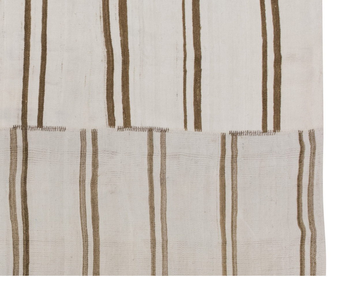 Neutral Kilim 5'11" x 7'7" feet 180 x 232 cm