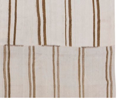 Neutral Kilim 5'11" x 7'7" feet 180 x 232 cm
