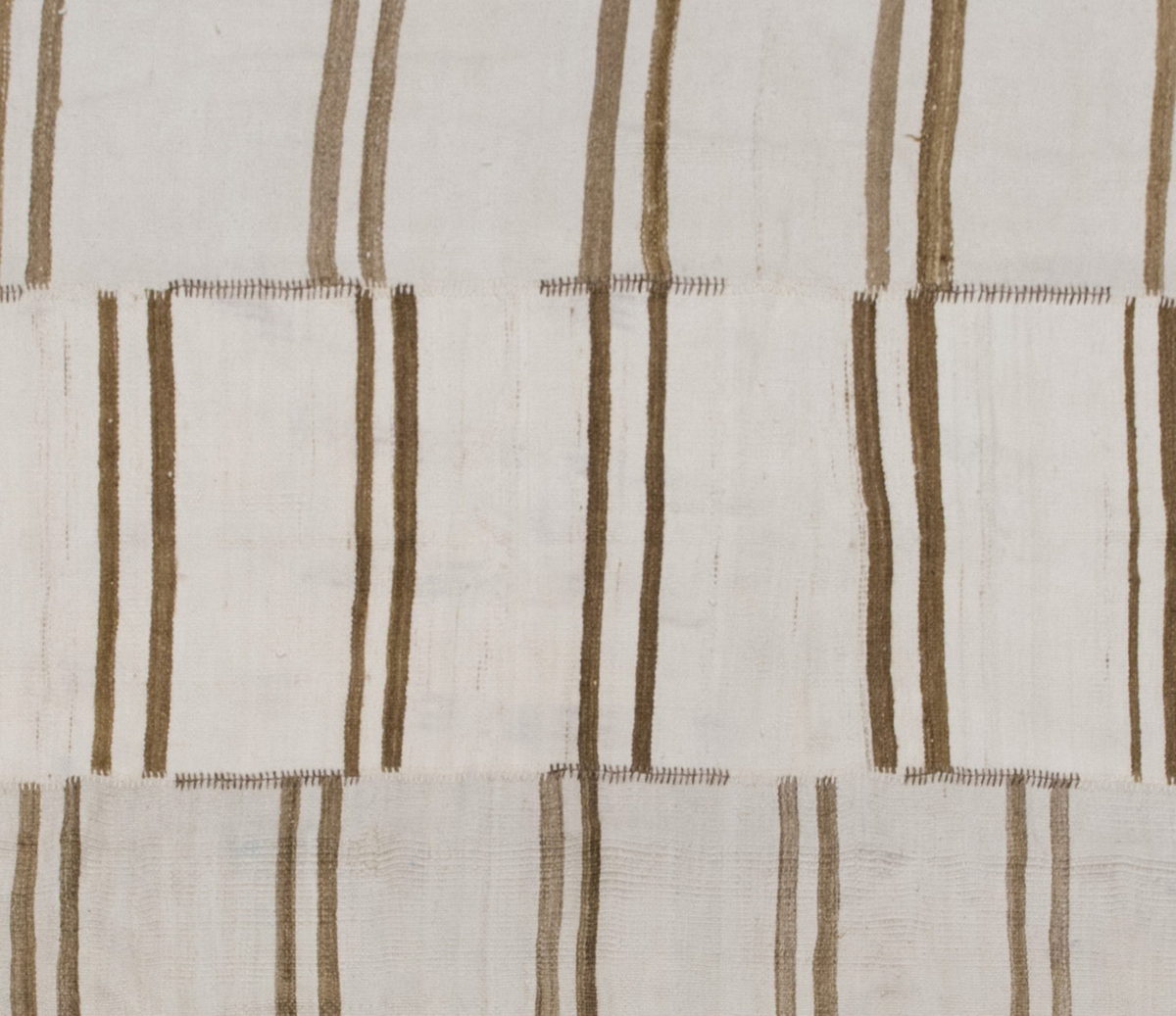 Neutral Kilim 5'11" x 7'7" feet 180 x 232 cm