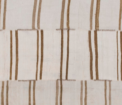 Neutral Kilim 5'11" x 7'7" feet 180 x 232 cm