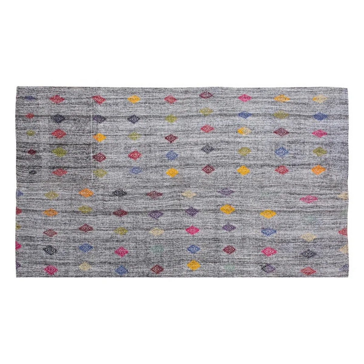 Neutral Kilim 5'2" x 10'4" feet 158 x 315 cm