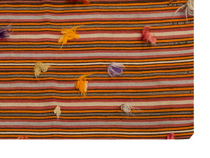 Neutral Kilim 5'3" x 7'7" feet 160 x 232 cm