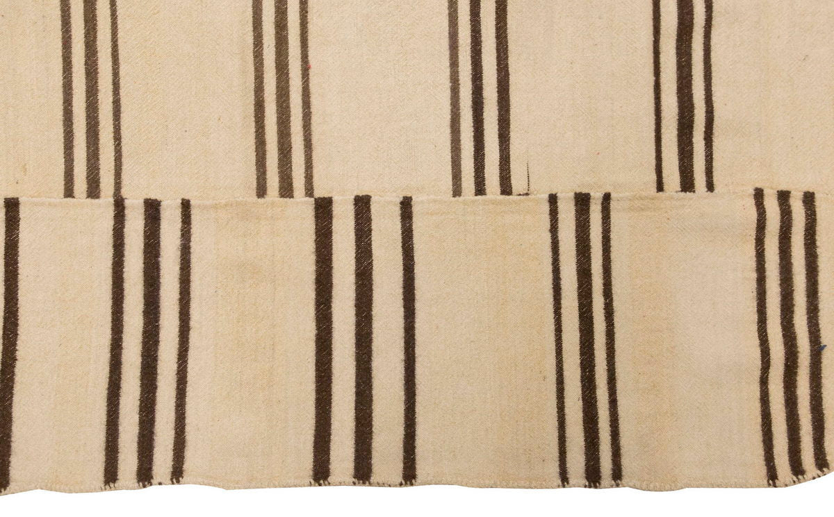 Neutral Kilim 5'3" x 9'11" feet 160 x 302 cm