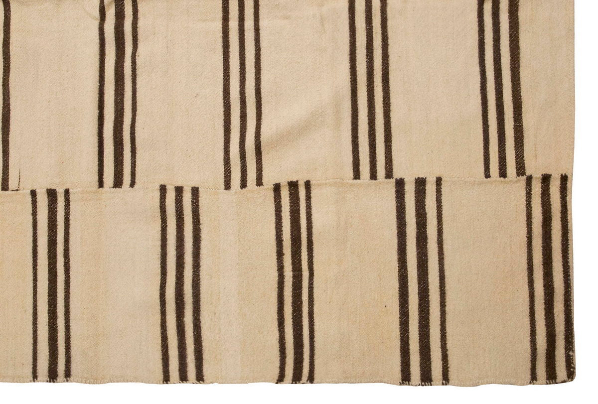 Neutral Kilim 5'3" x 9'11" feet 160 x 302 cm