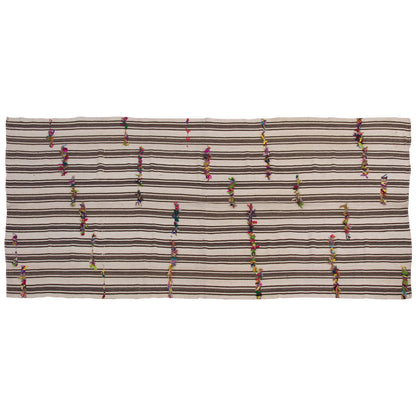 Neutral Kilim 5'6" x 13'7" feet  167 x 415 cm