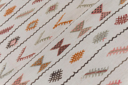 Neutral Kilim 5'9" x 12'2" feet  175 x 370 cm