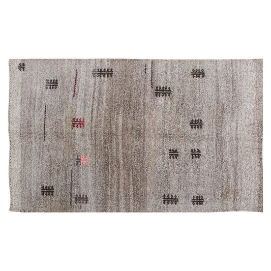 Neutral Kilim 5'7" x 9'8" feet 170 x 294 cm