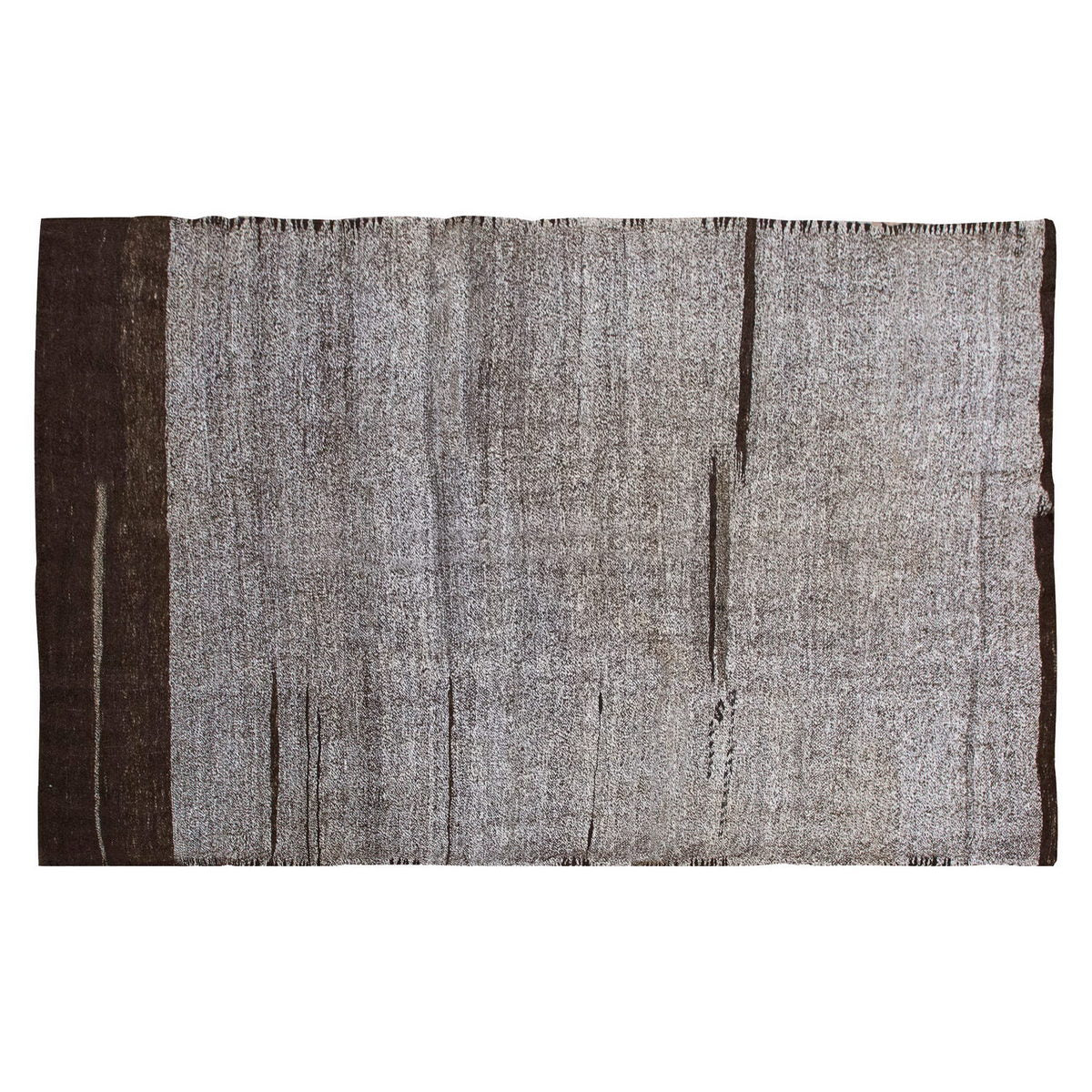 Neutral Kilim 5'7" x 9'9" feet 171 x 298 cm