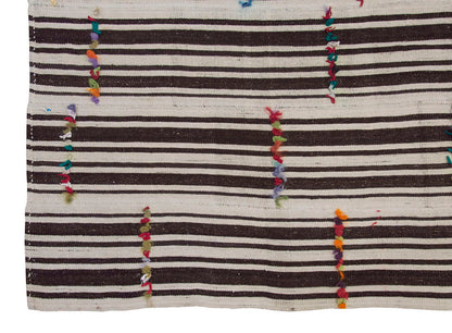 Neutral Kilim 5 x 11'11" feet 152 x 362 cm