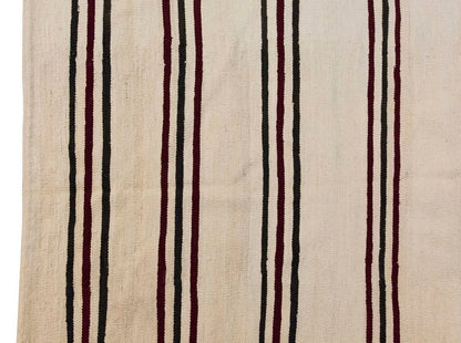 Neutral Kilim 5 x 8'2" feet 152 x 248 cm