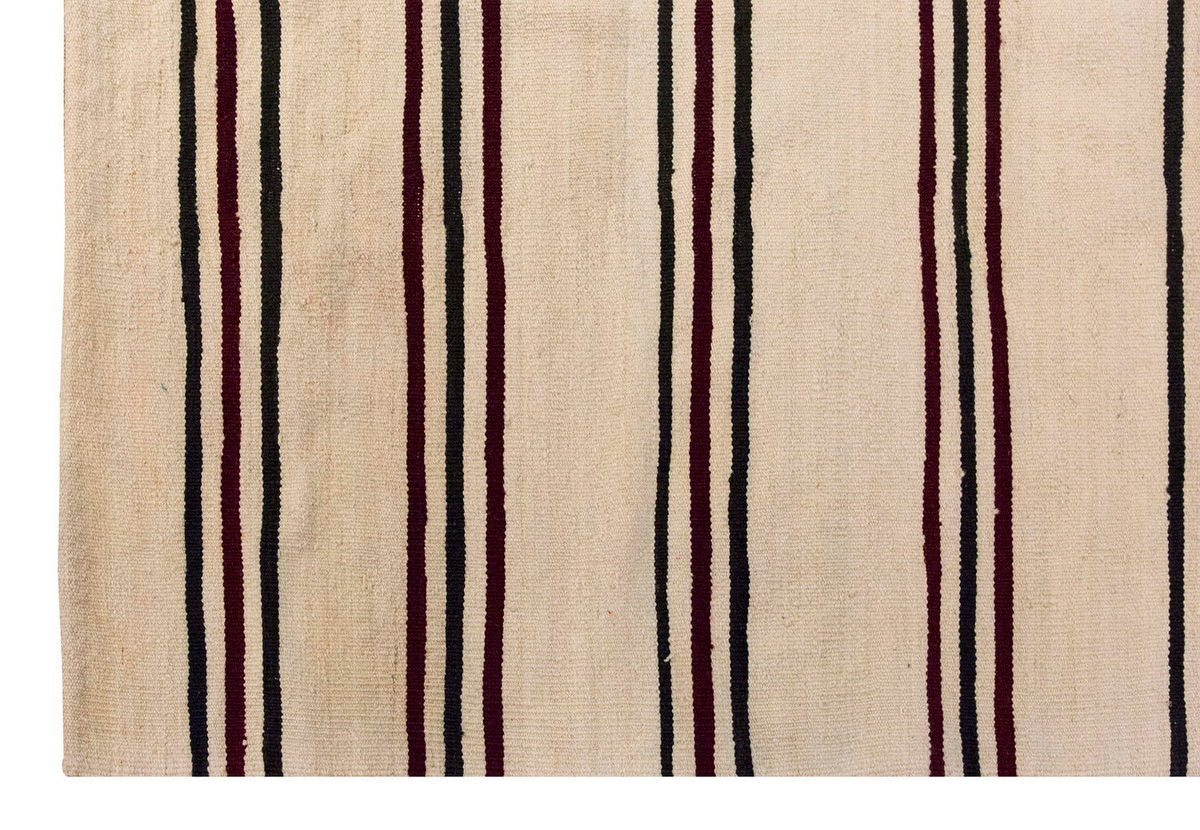 Neutral Kilim 5 x 8'2" feet 152 x 248 cm