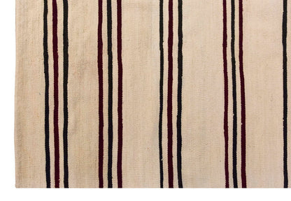Neutral Kilim 5 x 8'2" feet 152 x 248 cm