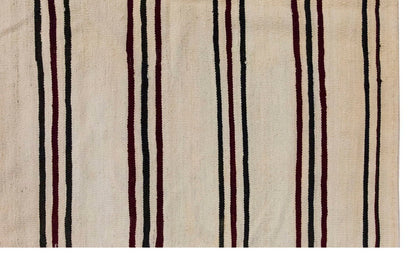 Neutral Kilim 5 x 8'2" feet 152 x 248 cm