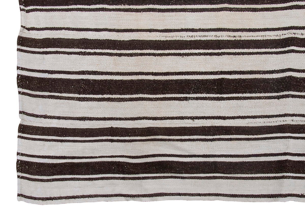 Neutral Kilim 6" x 7'5" feet  184 x 226 cm