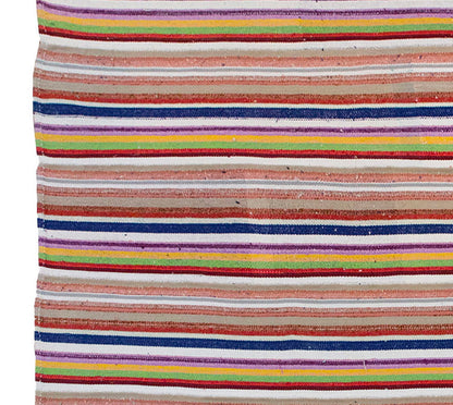 Neutral Kilim 6' x 8'7" feet 183 x 262 cm