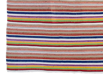 Neutral Kilim 6' x 8'7" feet 183 x 262 cm