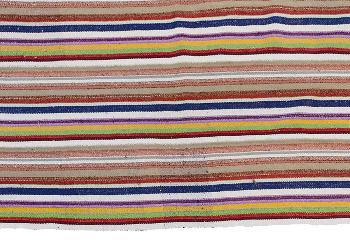 Neutral Kilim 6' x 8'7" feet 183 x 262 cm