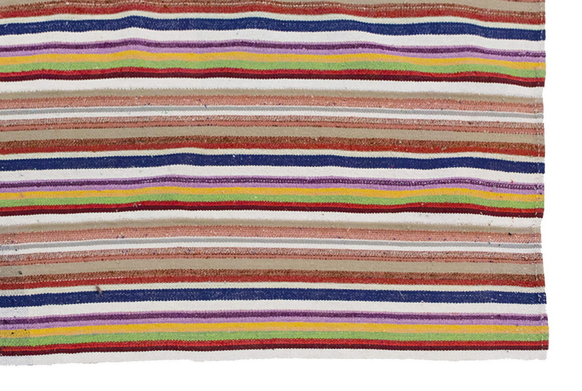 Neutral Kilim 6' x 8'7" feet 183 x 262 cm