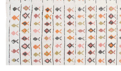 Neutral Kilim 6'10" x 14'2" feet 208 x 432 cm