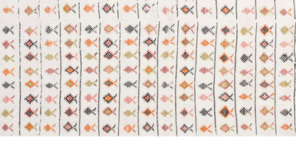 Neutral Kilim 6'10" x 14'2" feet 208 x 432 cm