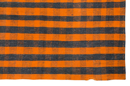 Neutral Kilim 6'11" x 8'1" feet 210 x 246 cm