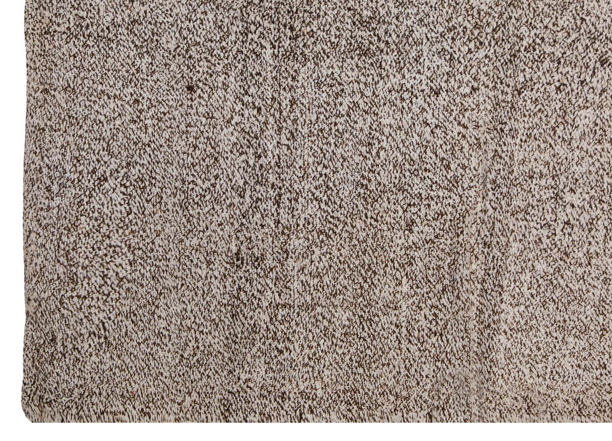 Neutral Kilim 6'11" x 8'7" feet 212 x 262 cm