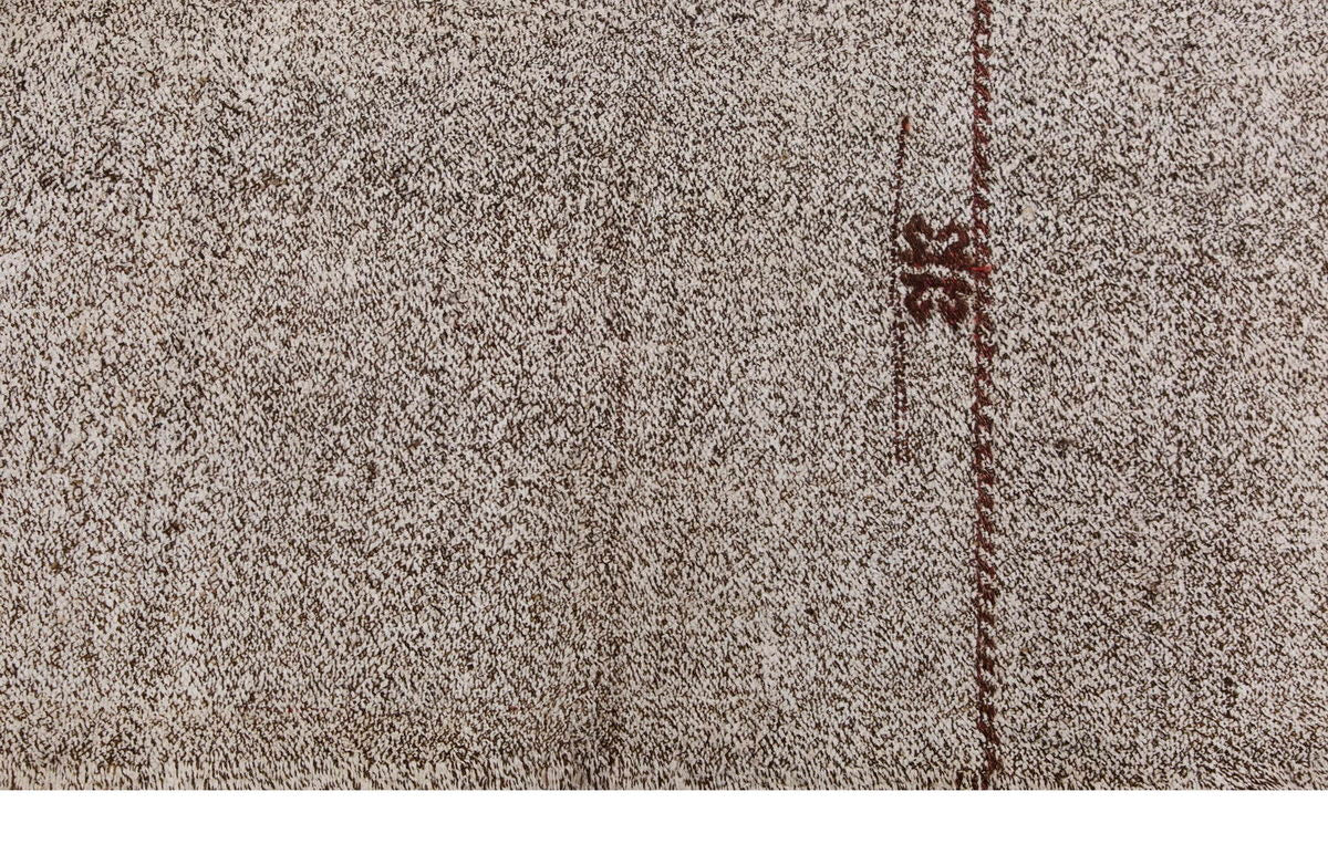 Neutral Kilim 6'11" x 8'7" feet 212 x 262 cm