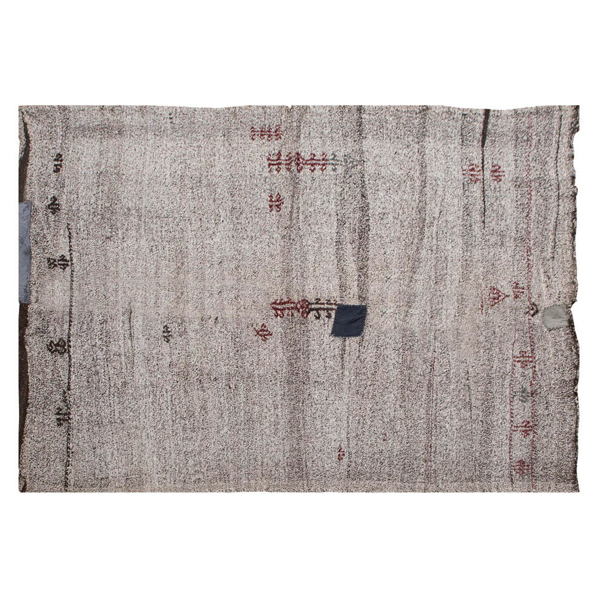 Neutral Kilim 6'11" x 8'8" feet 210 x 265 cm