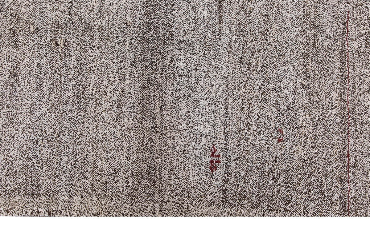 Neutral Kilim 6'11" x 8'8" feet 210 x 265 cm