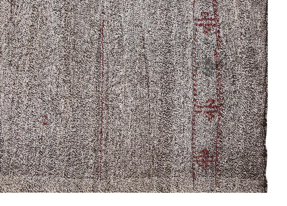 Neutral Kilim 6'11" x 8'8" feet 210 x 265 cm