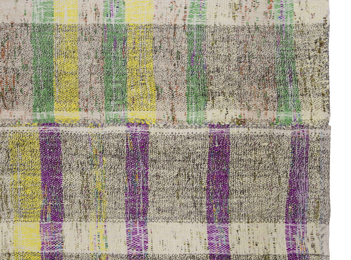 Neutral Kilim 6'2" x 8'8" feet 187 x 264 cm