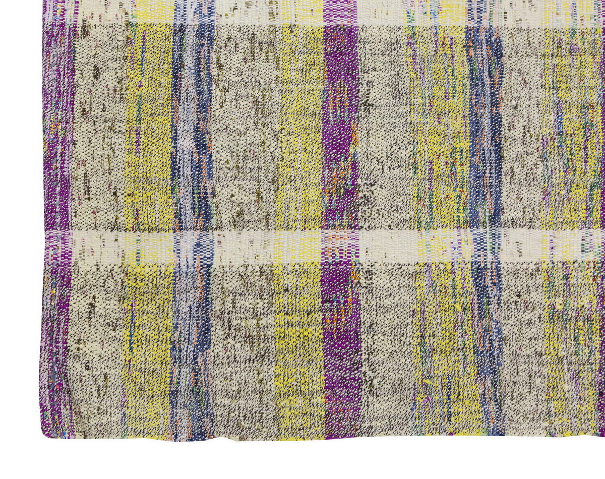 Neutral Kilim 6'2" x 8'8" feet 187 x 264 cm