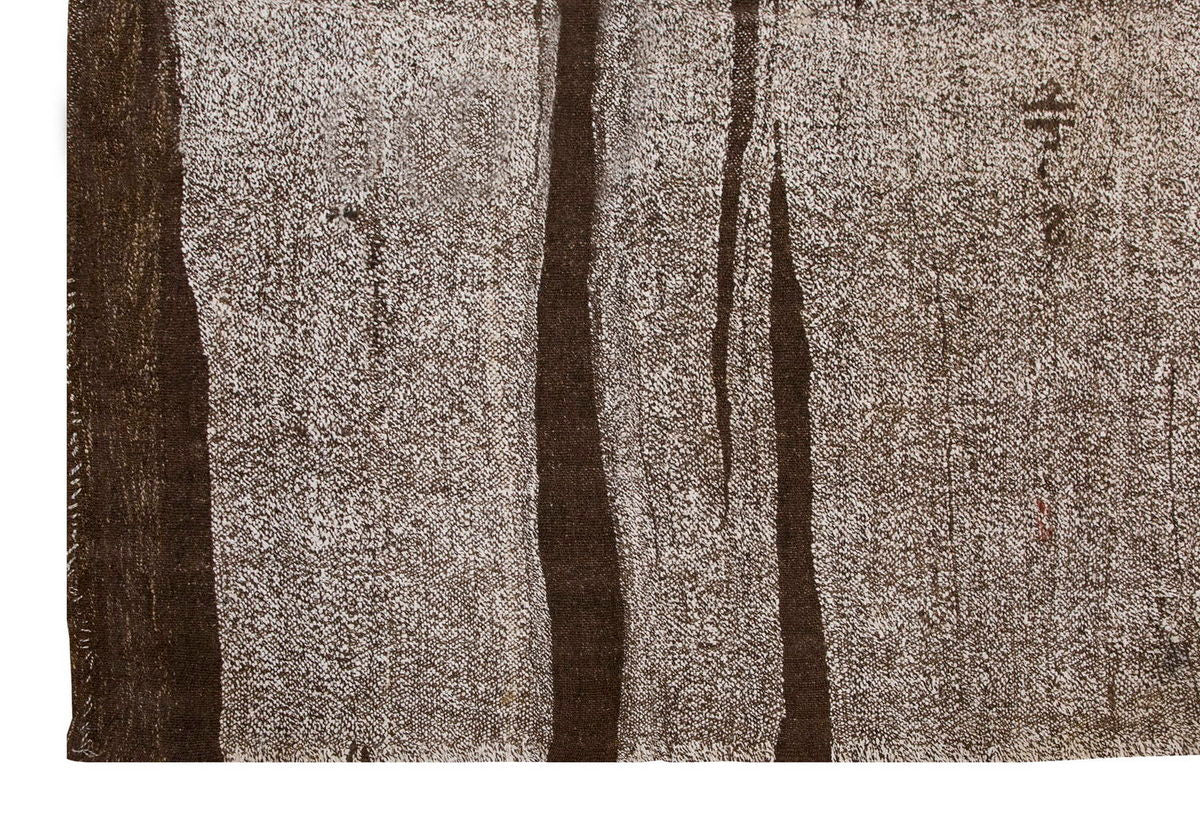 Neutral Kilim 6'2" x 8'8" feet 187 x 265 cm