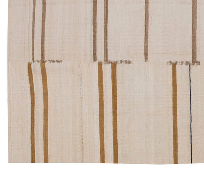Neutral Kilim 6'3" x 7'10" feet 190 x 240 cm