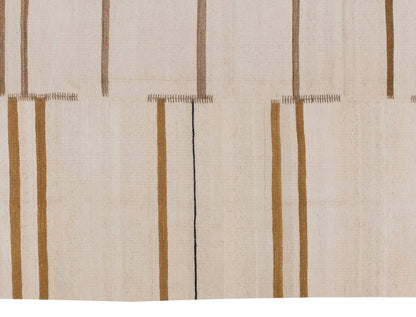 Neutral Kilim 6'3" x 7'10" feet 190 x 240 cm