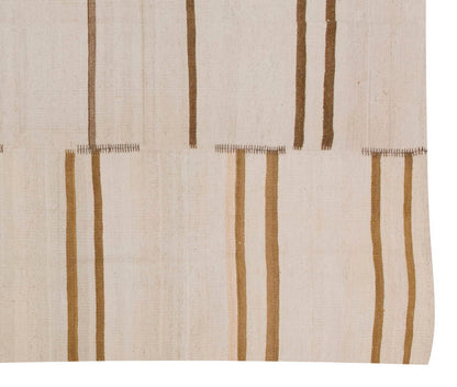 Neutral Kilim 6'3" x 7'10" feet 190 x 240 cm
