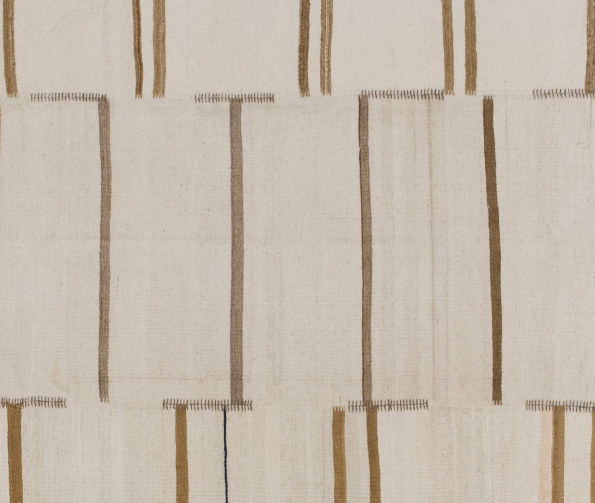 Neutral Kilim 6'3" x 7'10" feet 190 x 240 cm