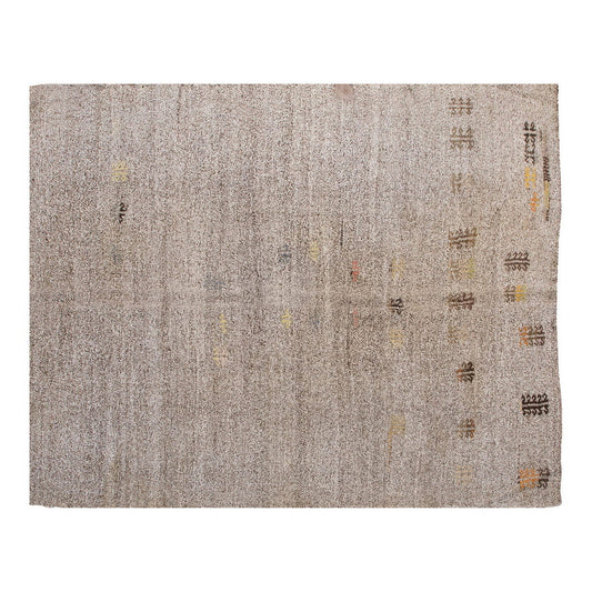Neutral Kilim 6'3" x 9'1" feet 190 x 277 cm