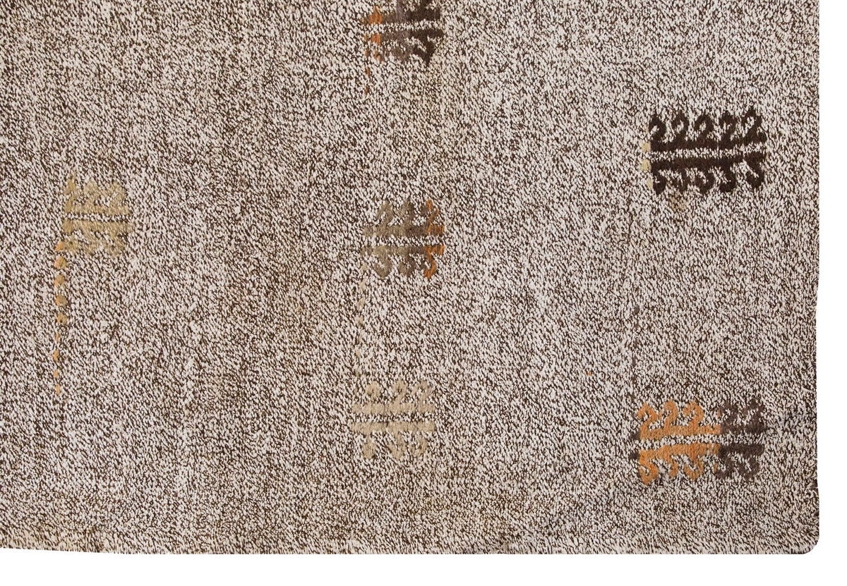 Neutral Kilim 6'3" x 9'1" feet 190 x 277 cm