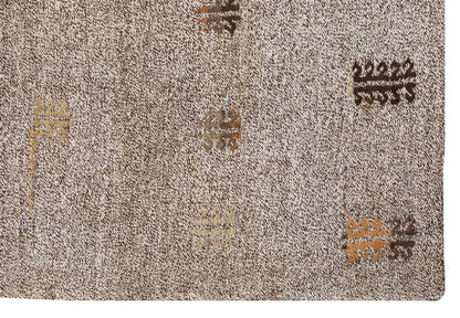 Neutral Kilim 6'3" x 9'1" feet 190 x 277 cm