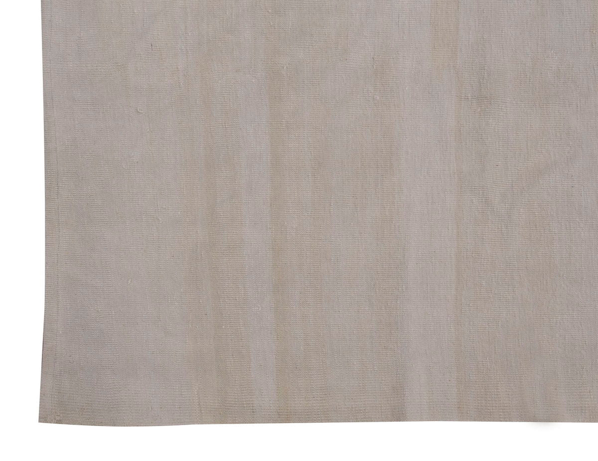 Neutral Kilim 6'3" x 9'4" feet  190 x 285 cm