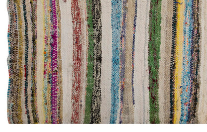 Neutral Kilim 6'4" x 10'8" feet 192 x 325 cm
