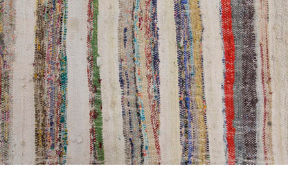 Neutral Kilim 6'4" x 10'8" feet 192 x 325 cm