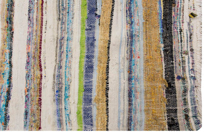 Neutral Kilim 6'4" x 10'8" feet 192 x 325 cm