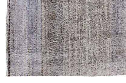 Neutral Kilim 6'4" x 11'4" feet 192 x 345 cm