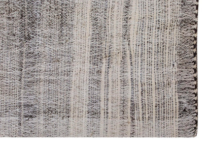 Neutral Kilim 6'4" x 11'4" feet 192 x 345 cm