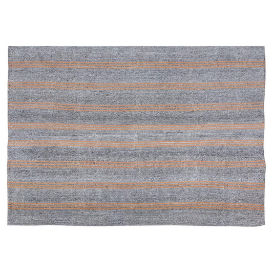 Neutral Kilim 6'5" x 8'7" feet 195 x 262 cm