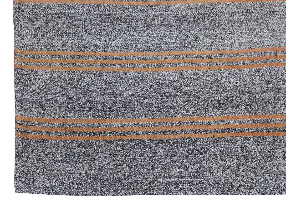 Neutral Kilim 6'5" x 8'7" feet 195 x 262 cm